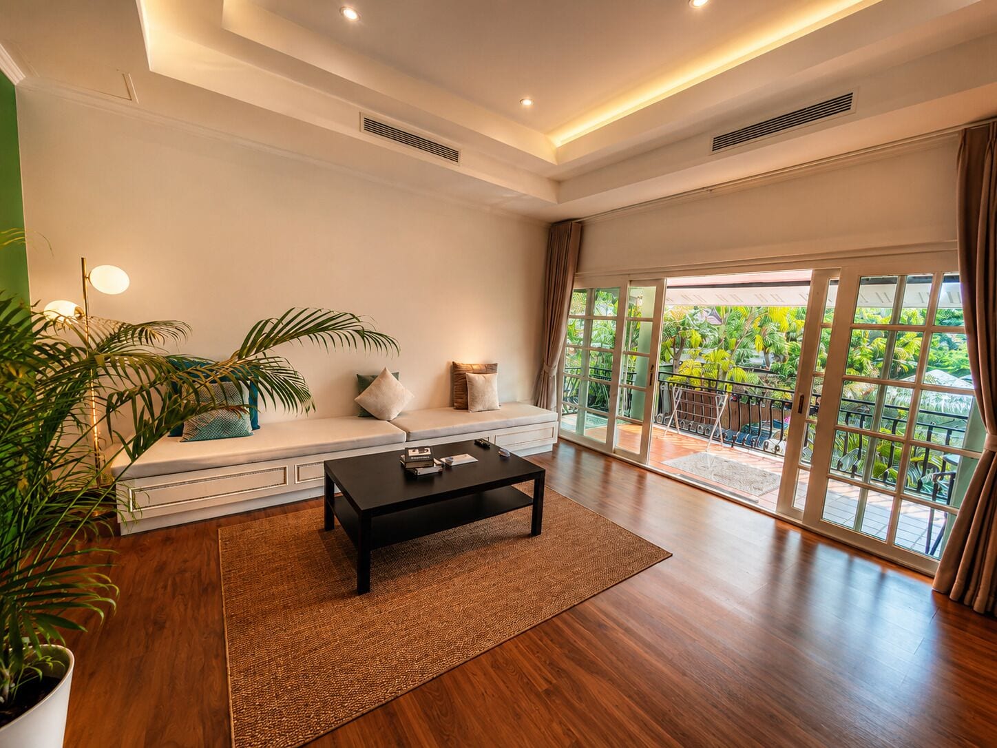Superior Apartment, 1 Bedroom, Balcony, Pool View | In-room safe, free WiFi, individually furnished, bed sheets