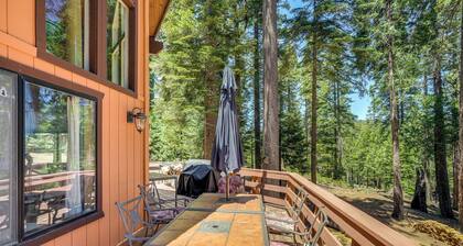 Cabin Getaway Near Big Trees Park: Game Room, Deck