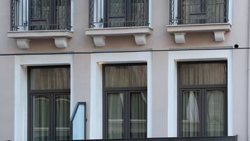 Façade de l’hébergement