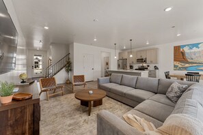 Townhome, 4 Bedrooms | Living area | Smart TV