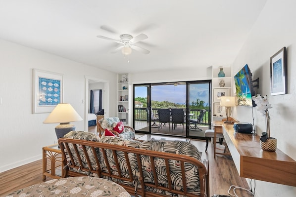 Condo, 2 Bedrooms | Living area | Smart TV - Big Island Kona Westwind 12 2 Bedroom Condo (Kailua-Kona)