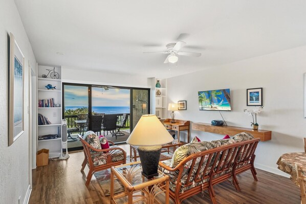 Condo, 2 Bedrooms | Living area | Smart TV - Big Island Kona Westwind 12 2 Bedroom Condo (Kailua-Kona)