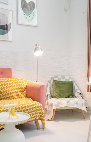 Suite, 2 chambres | Salle de séjour