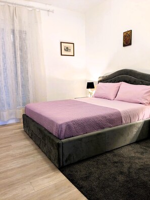 2 bedrooms, iron/ironing board, travel crib, free WiFi