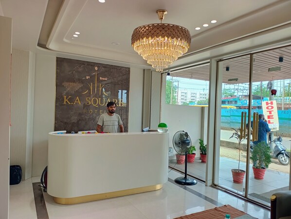 Reception - Hotel K A Square (Bhopal)