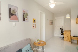 Apartamento básico | Área de estar