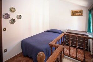 2 makuuhuonetta, vuodevaatteet