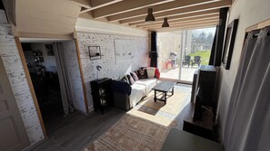 TV connectée, cheminée