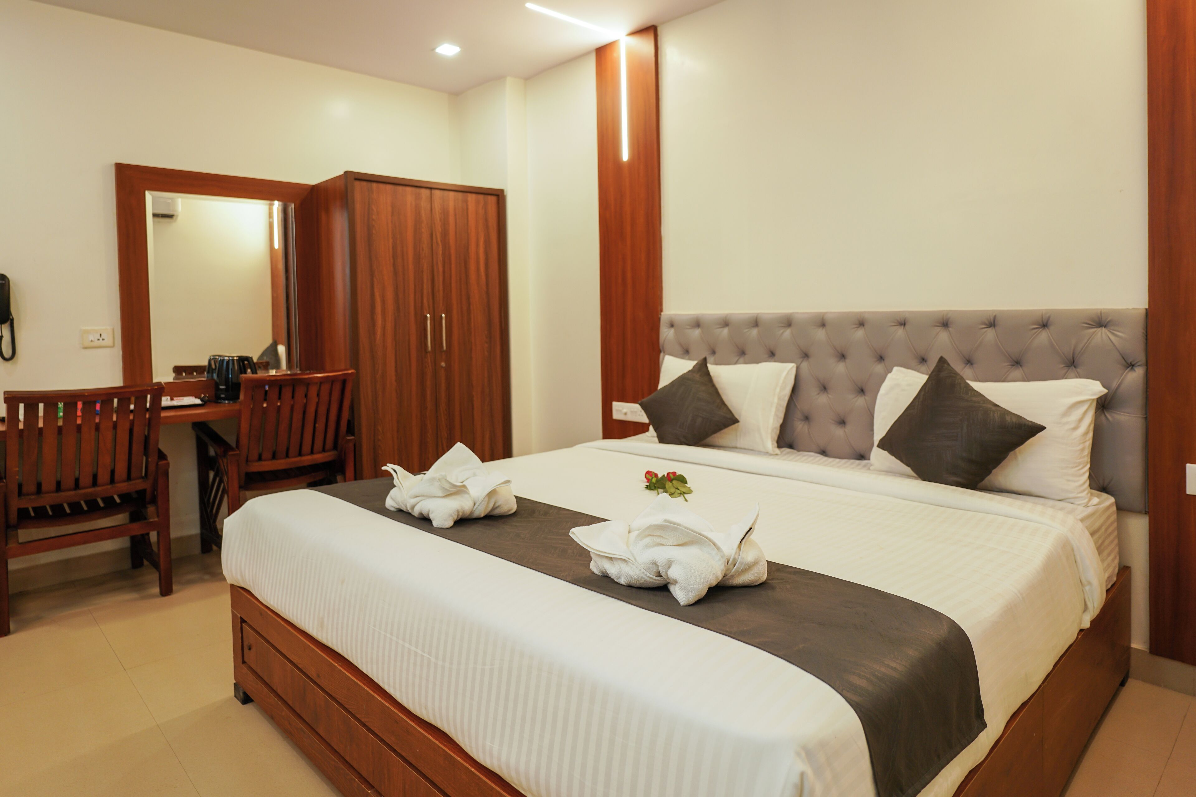 Façade de l’hébergement