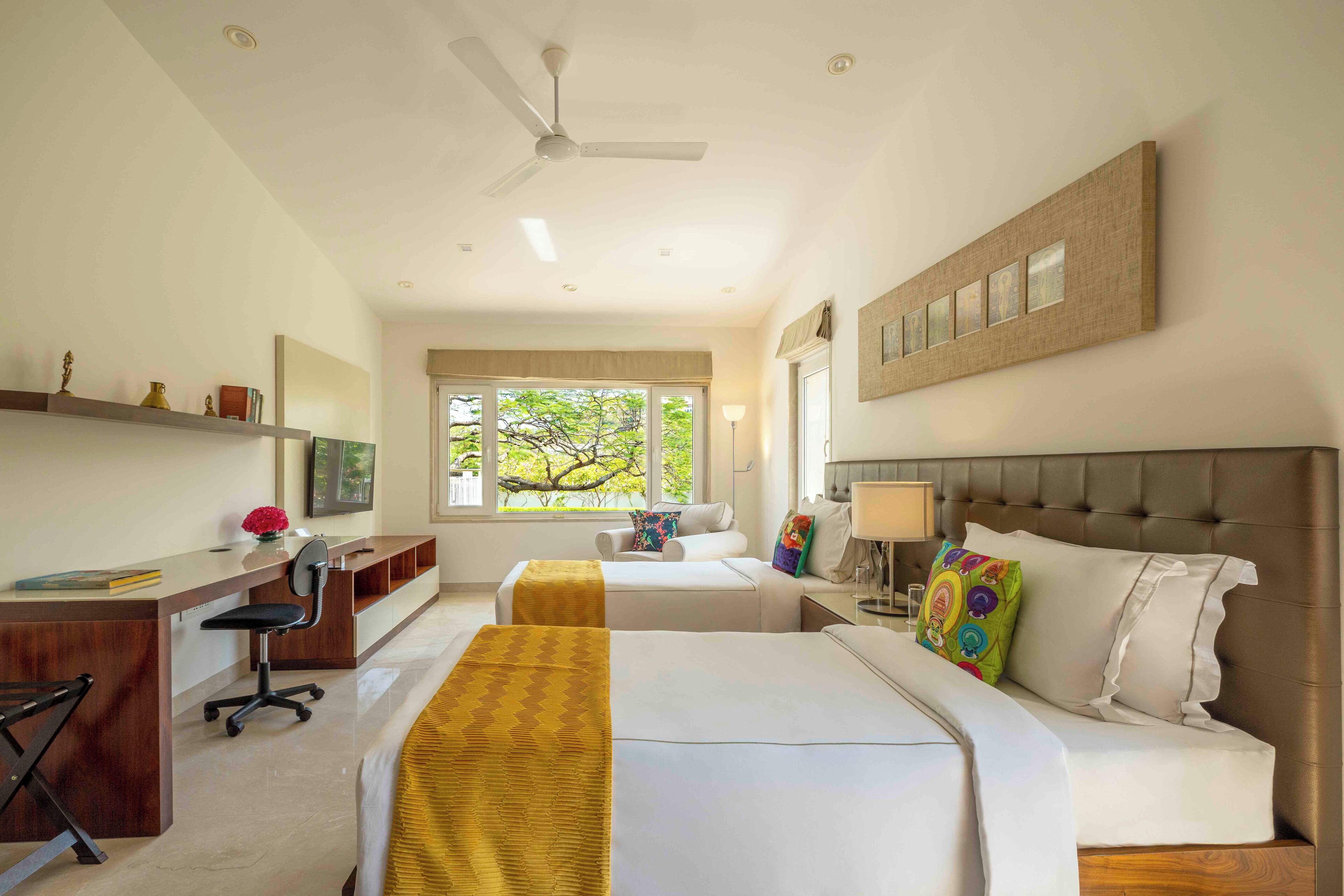 5 soverom, strykejern/-brett, wi-fi og sengetøy