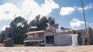 A building with a sign reading "Paradise Point Resort" and "Karibu." - Paradise Point Resort Naivasha (Nyahururu)