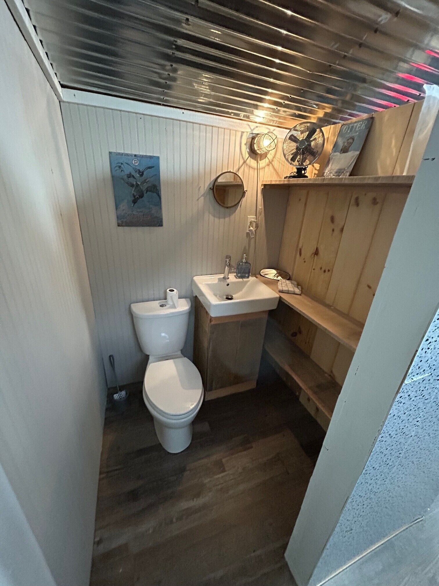 Towels, soap, toilet paper