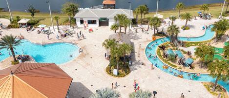 Een verwarmd zwembad