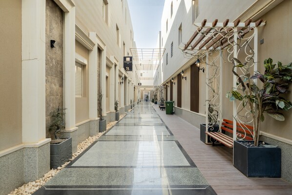 Enceinte de l’hébergement