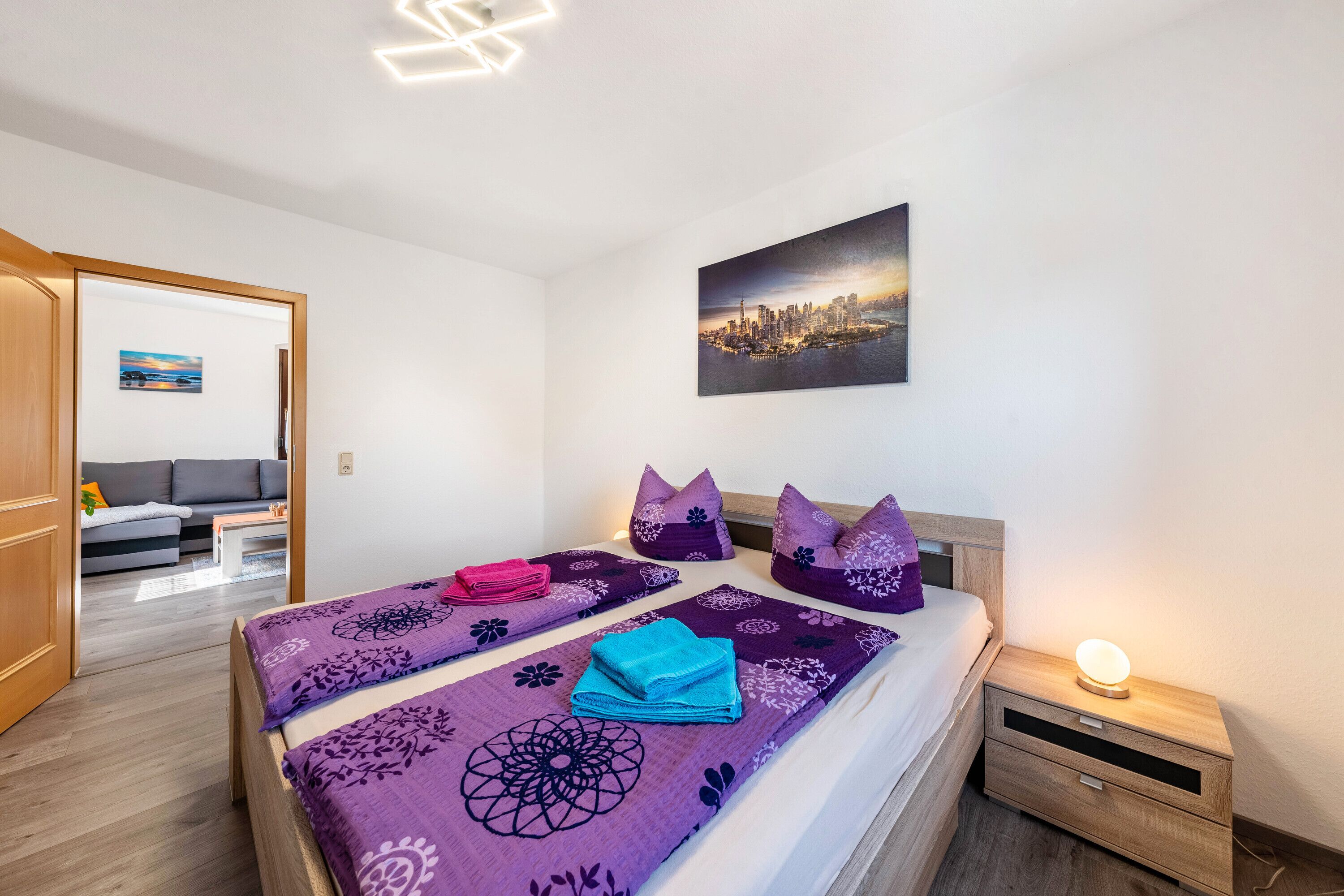 1 soverom, strykejern/-brett, wi-fi og sengetøy