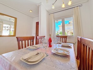 Dining - Villa with private pool and golf course views (Torre Pacheco)