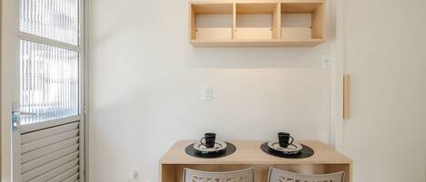 Apartamento básico | Parte interna