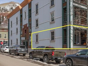 Onsite parking, car recommended