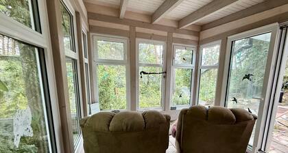 Holiday Home 'Seeblick' with Lake View, Private Terrace and Private Garden