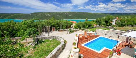 Una piscina climatizada