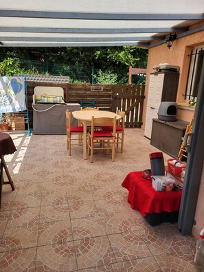 Restaurante al aire libre