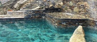 Nice house with pool near a village