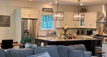 Stunning Saratoga Executive Home on 15 acres minutes to lake, track, & downtown