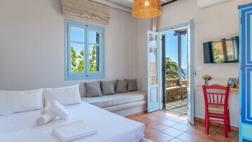 1 室のベッドルーム、WiFi、ベッドシーツ