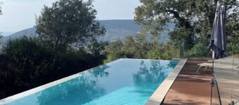 Luxurious contemporary villa with pool