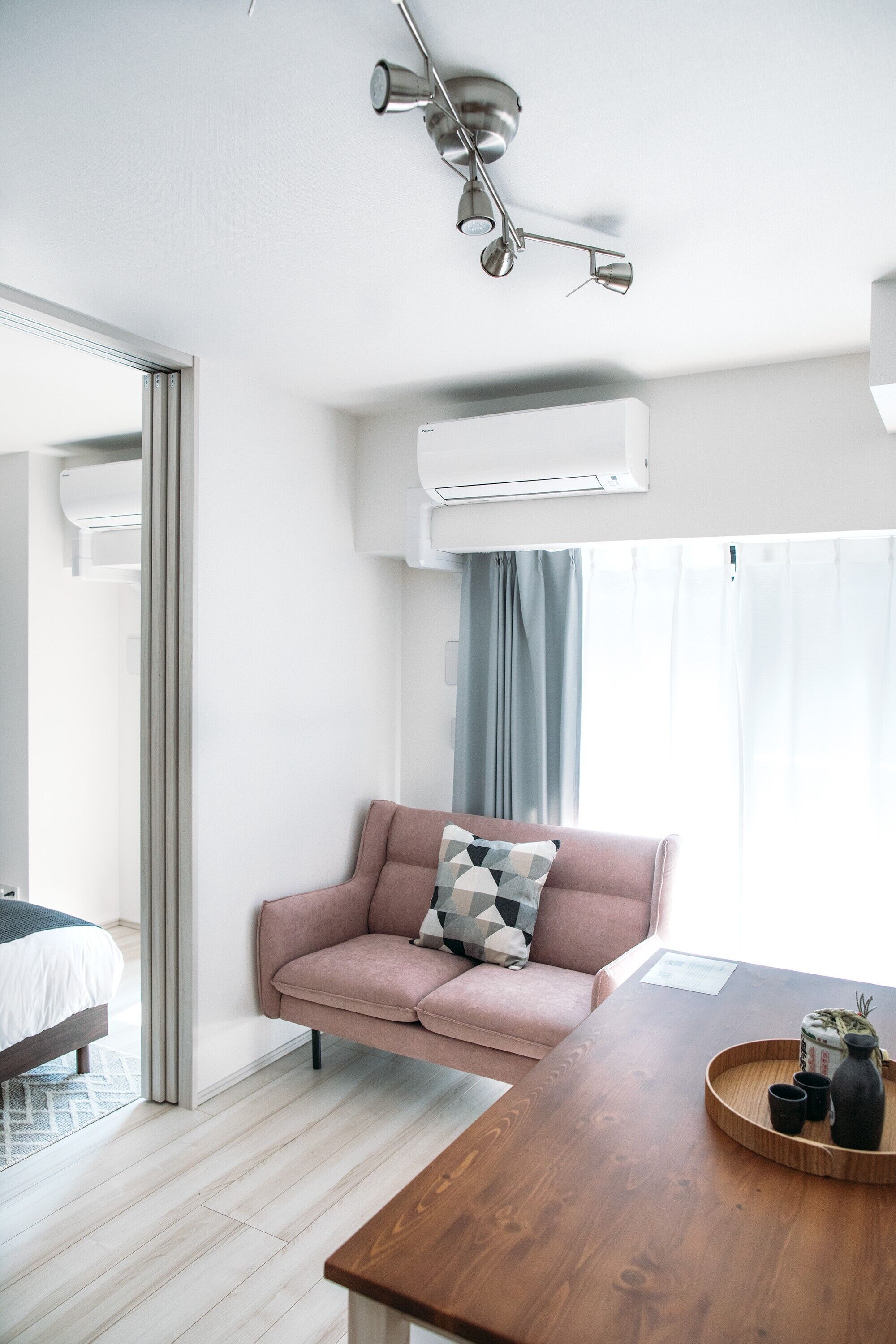 ダブルルーム 禁煙 | リビング エリア