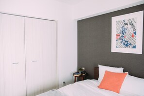 Chambre double, non-fumeur | Bureau, accès au Wi-Fi (inclus)