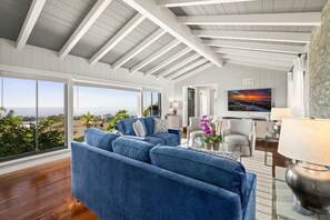 TV, peis og kontorer