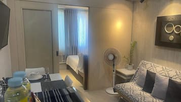 Appart'hôtel, 1 chambre, non-fumeurs | Coin séjour