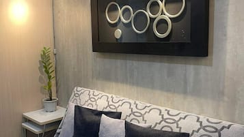 Condo, 1 habitación, para no fumadores | Área de sala de estar
