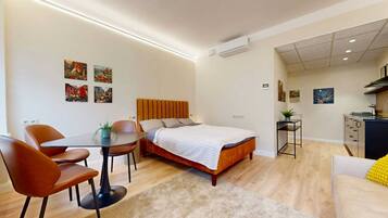 1 Schlafzimmer, kostenloses WLAN, BettwÀsche