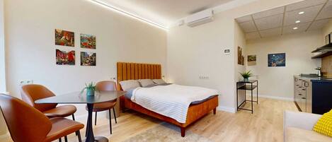 1 Schlafzimmer, kostenloses WLAN, Bettwäsche