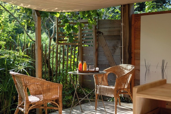 Superior-Doppelzimmer, Gartenblick | Terrasse/Patio