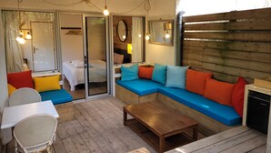 Chambre Double Supérieure, vue jardin | Terrasse/Patio