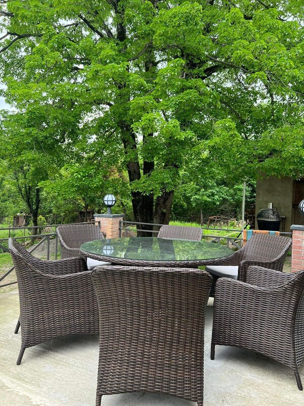 Restauration en plein air