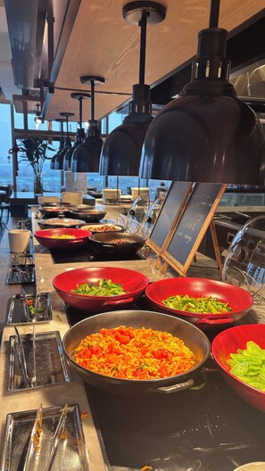 Frukostbuffé varje dag (CNY 198 per person)