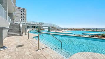 Piscine couverte, piscine extérieure