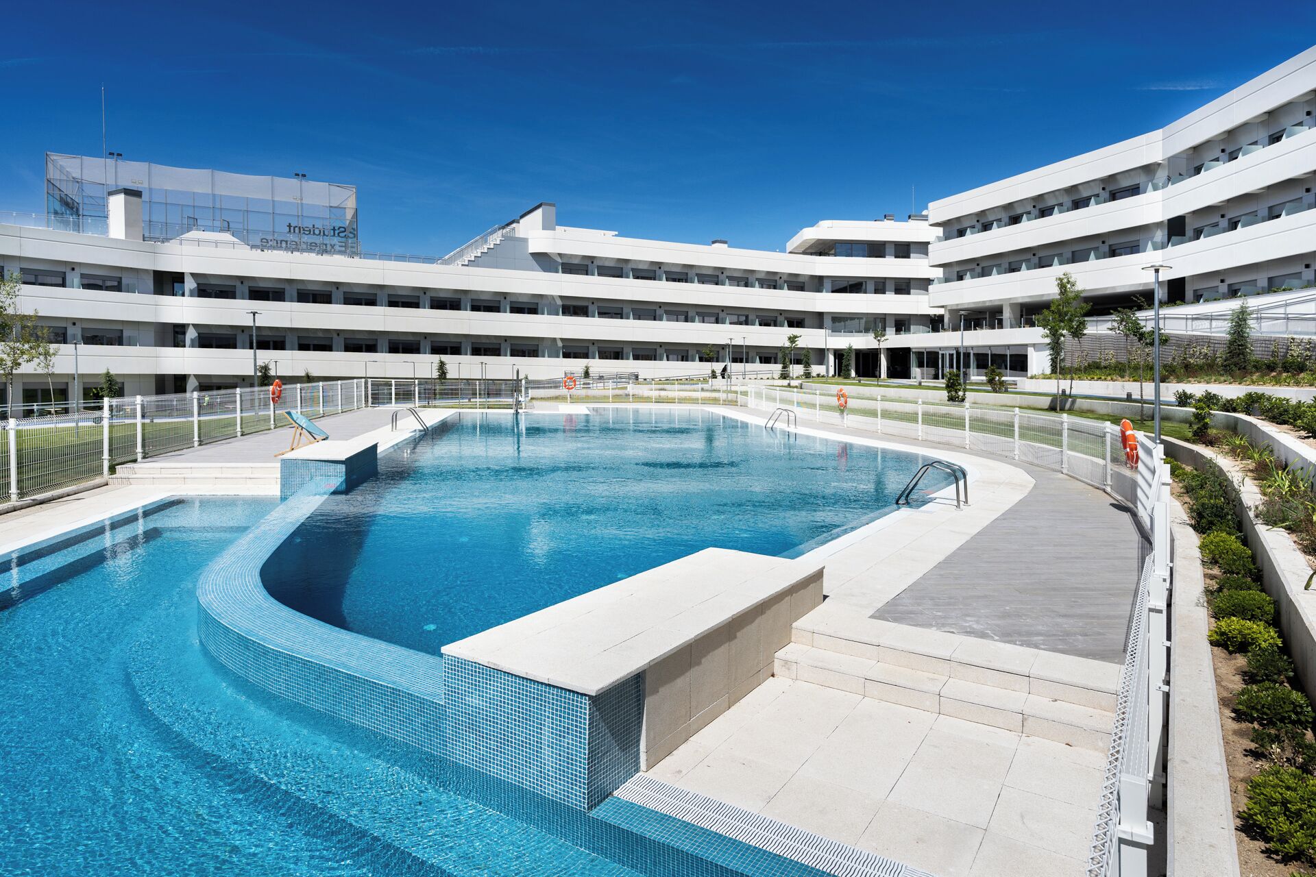 Seasonal outdoor pool