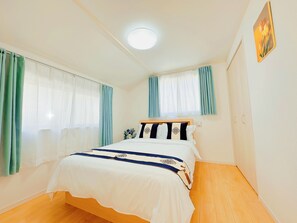 4 dormitorios, tabla de planchar con plancha, wifi gratis y ropa de cama