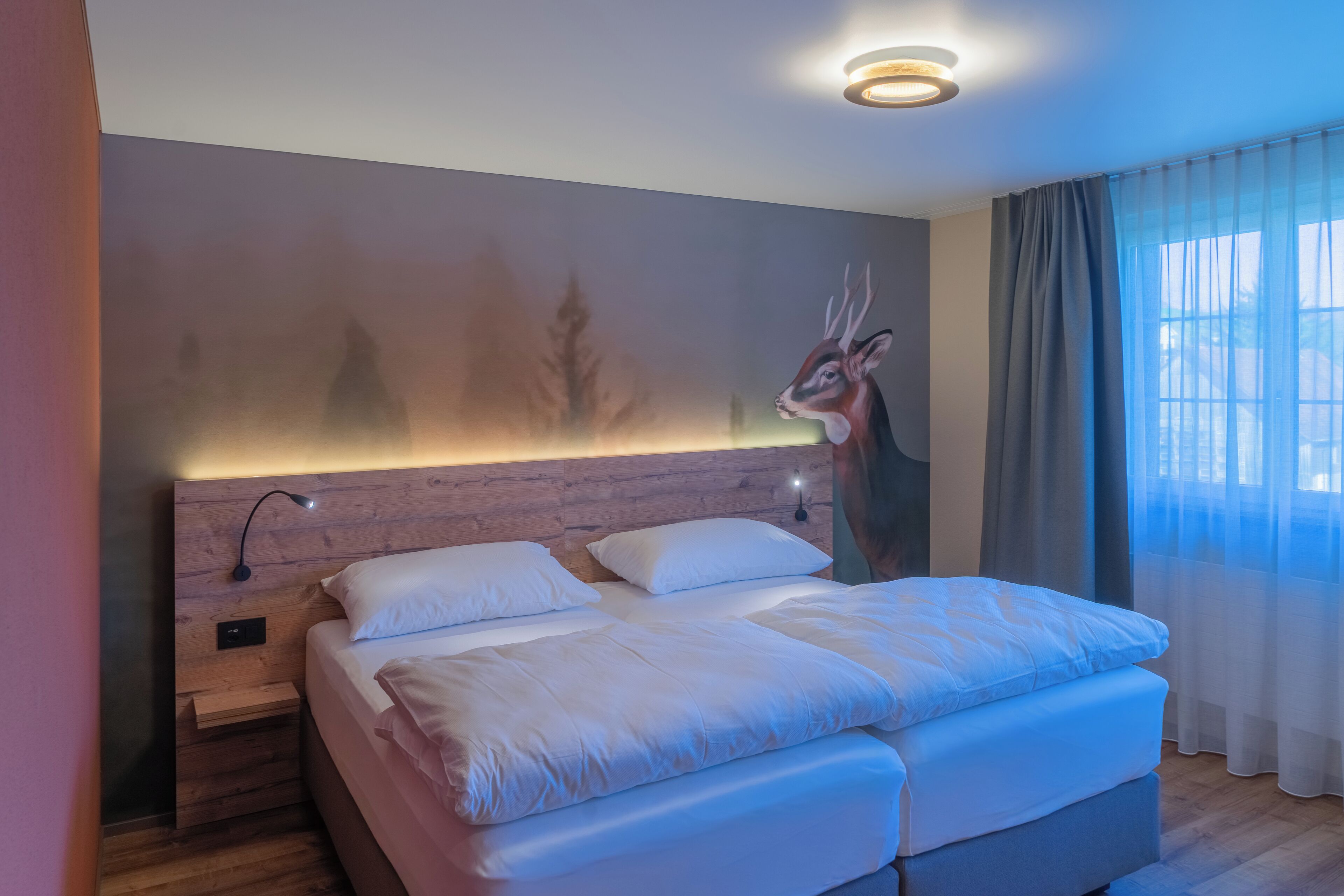 Standard-Doppel- oder -Zweibettzimmer