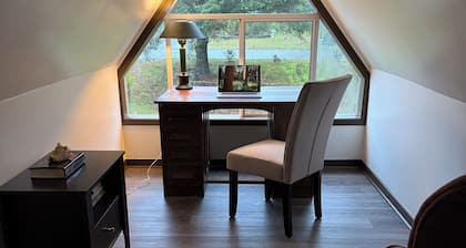 Water front house on Ucluelet Inlet