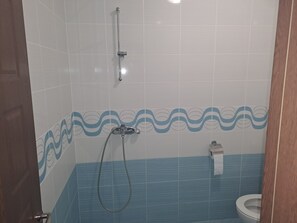Towels, soap, toilet paper