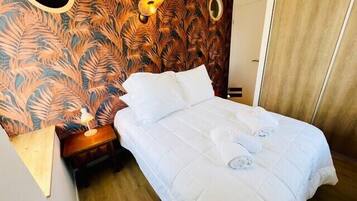 2 chambres, fer et planche Ă repasser, Wi-Fi