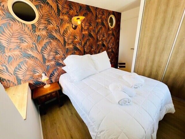 2 chambres, fer et planche à repasser, Wi-Fi