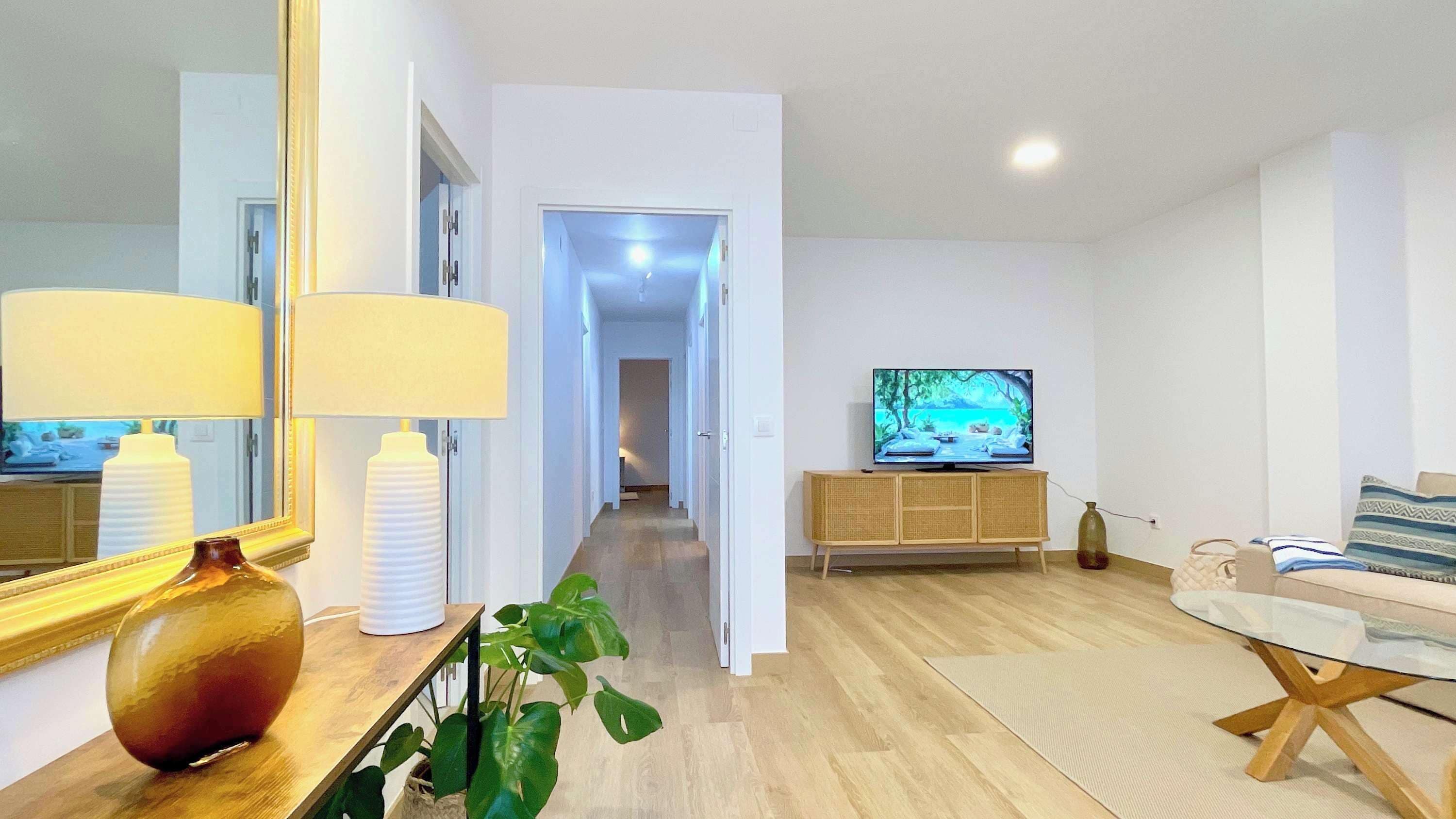 Televisie en een kantoor