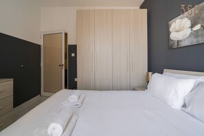 1 غرفة نوم ومكتب ومكواة/لوح كي وواي فاي